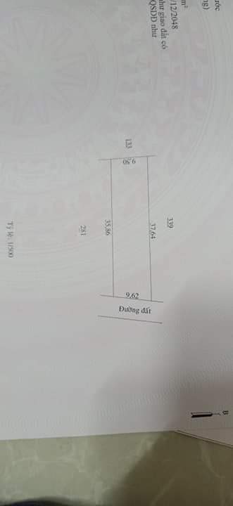 Bán đất khu phố Bình Tân phường An Lộc-BL giá 1ty250 dt 9,6×37