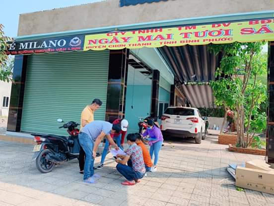 Bán đất ấp 7, xã minh hưng- chơn thành. Dt 100m. Giá 600tr