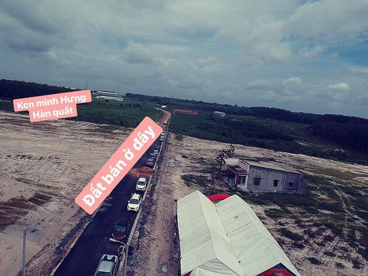 Bán đâtz kcn minh hưng hàn quốc giá 690tr  dt 20×50