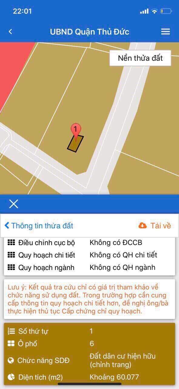 Đất phường linh đông thủ đức Hồ Chí Minh
