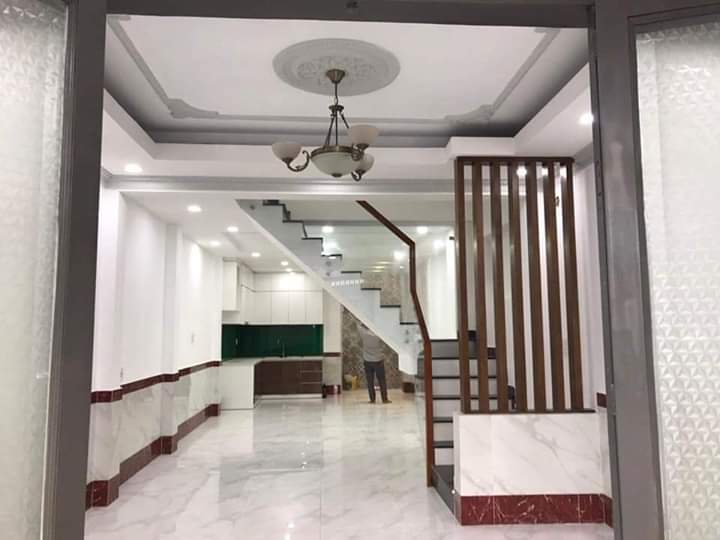Bán nhà p14 gò vấp giá 5tỷ2 dt 4×15