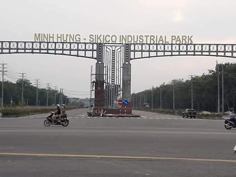 Bán đất ấp 6 xã minh hưng giá 600tr dt 5×68