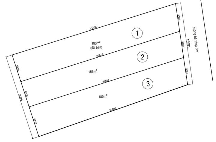 Bán đất hiệp an giá  1tỷ450tr dt 5×31