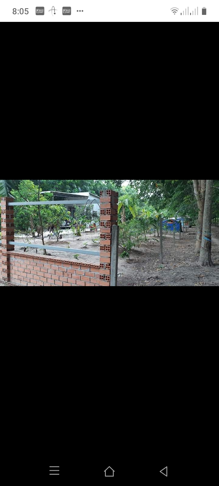 Bán đất bàu bàng bình dương giá 2tỷ22 dt 20×54
