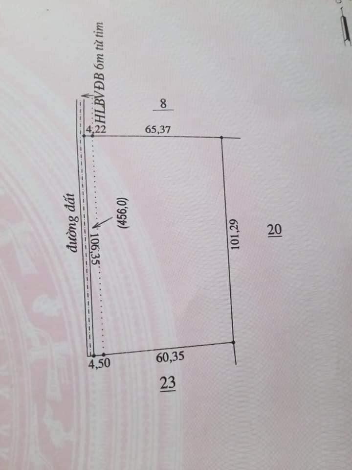 7 xào cao su 200tc cách chợ tân quN 1km giá 1,4ti