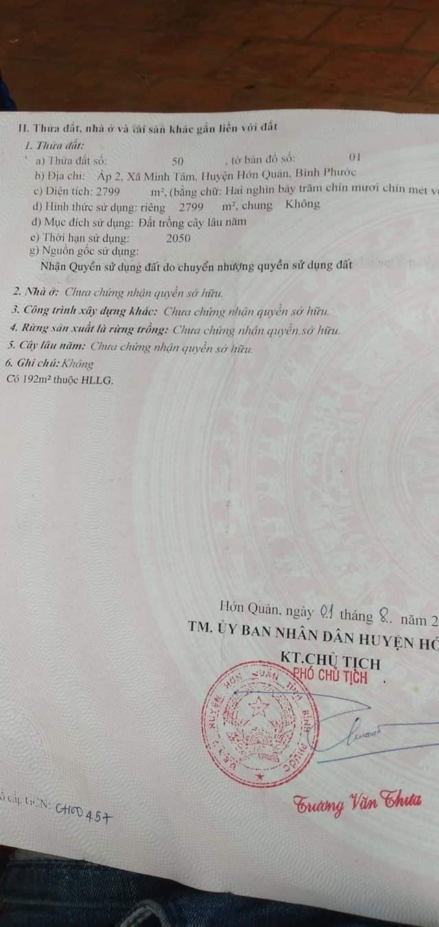 Bán 2,8 xào cao su Minh Tâm giá 430tr
