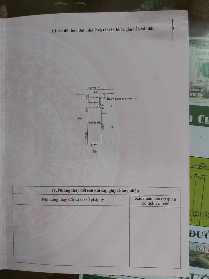 Bán đất  ấp 5 minh hưng giá 600tr/nền dt 7×45×100m2 tc