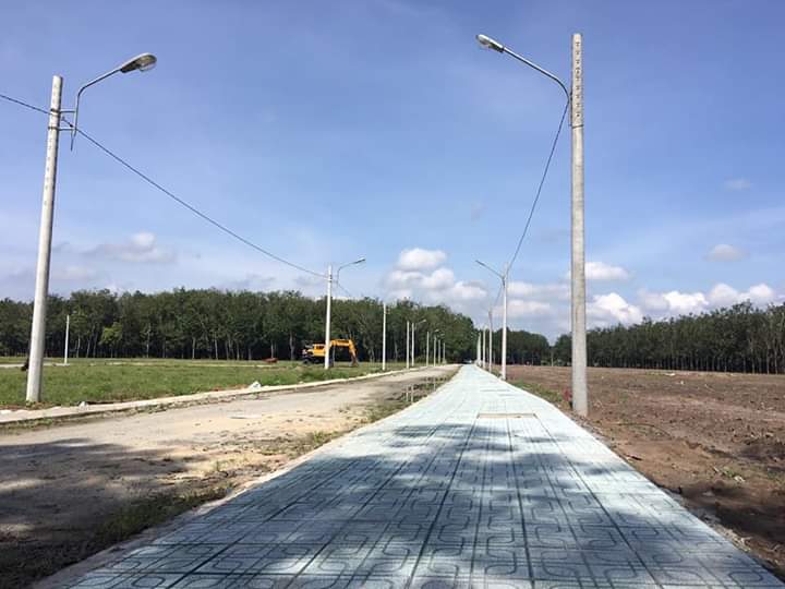 Bán đất thị trấn chơn thành giá  275tr/nền dt 11×24