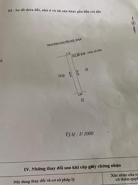 Bán nhà phường tân xuân -tp đồng xoài giá 4ty200tr dt 5,19×44