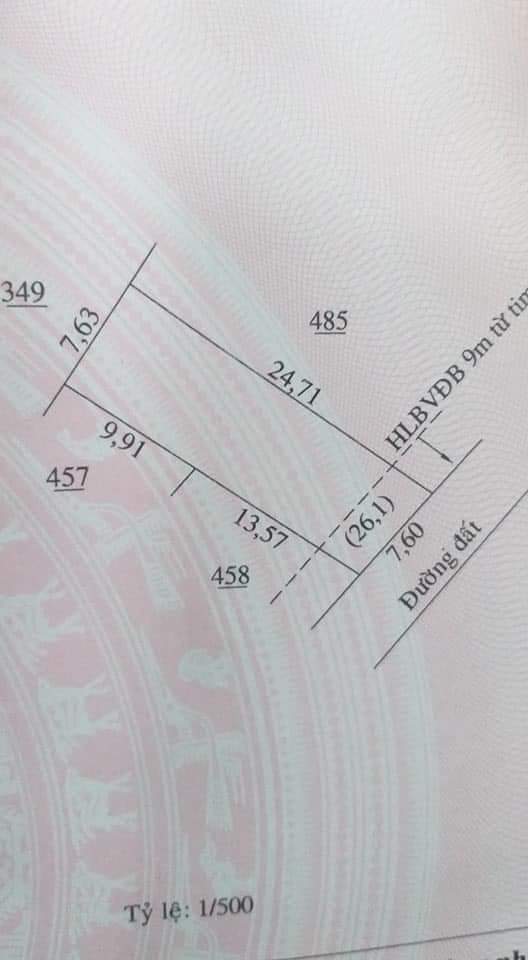 Bán đất khu phố Bình An phường An Lộc-BL giá 350tr dt 7.5×25