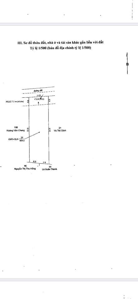 Bán đất tổ 2 ấp 2 minh hưng chơn thành giá  145tr/m dt 11×37×100tc