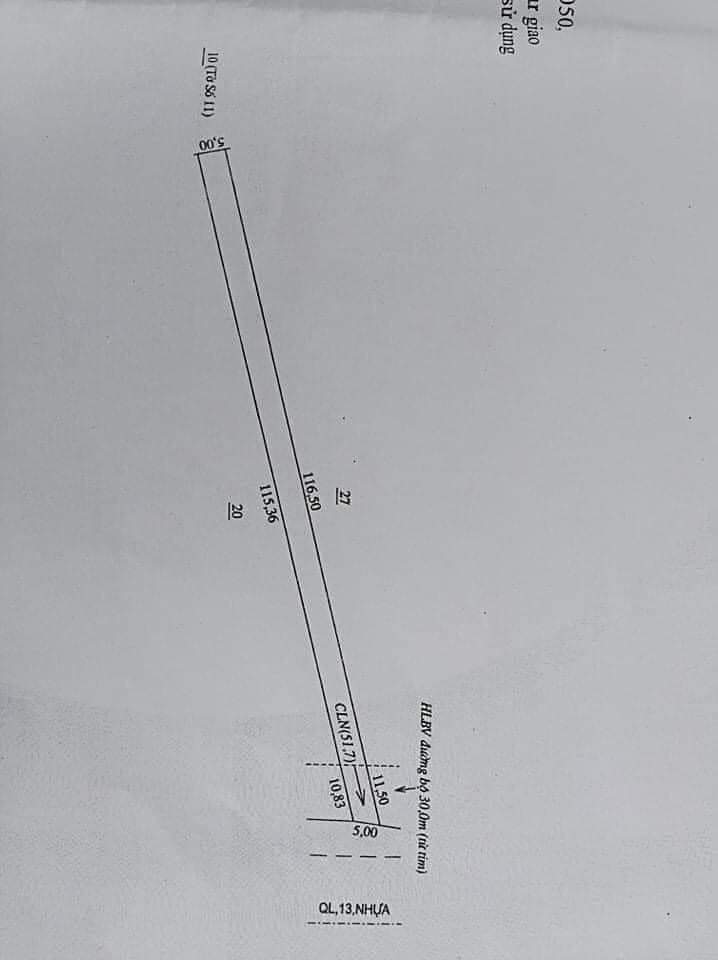 Bán đất  ấp 8 minh hưng chơn thành giá 1tỷ3 dt 4×116×100tc