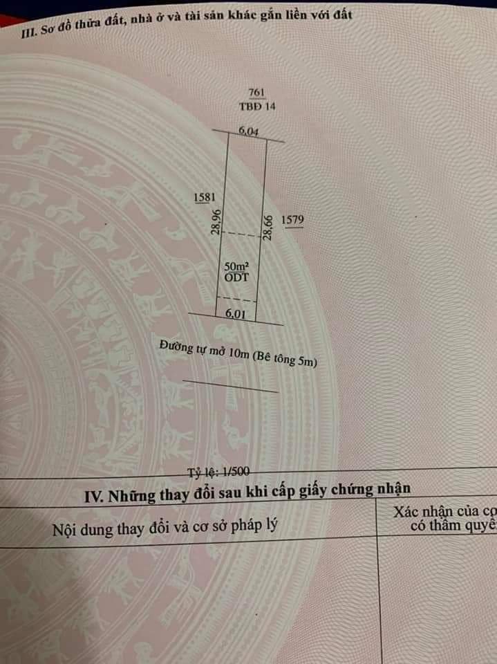 phường An Lộc-BL giá 460tr dt 6×28