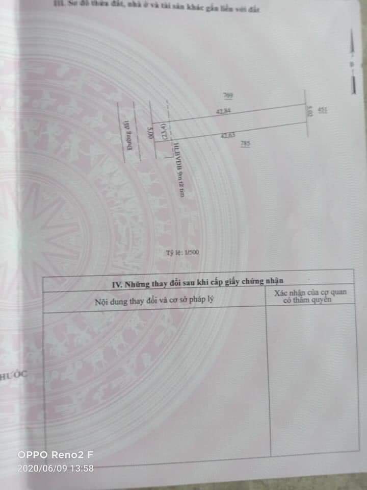 Bán đất phường An Lộc-BL giá 650tr dt 5×42 50tc
