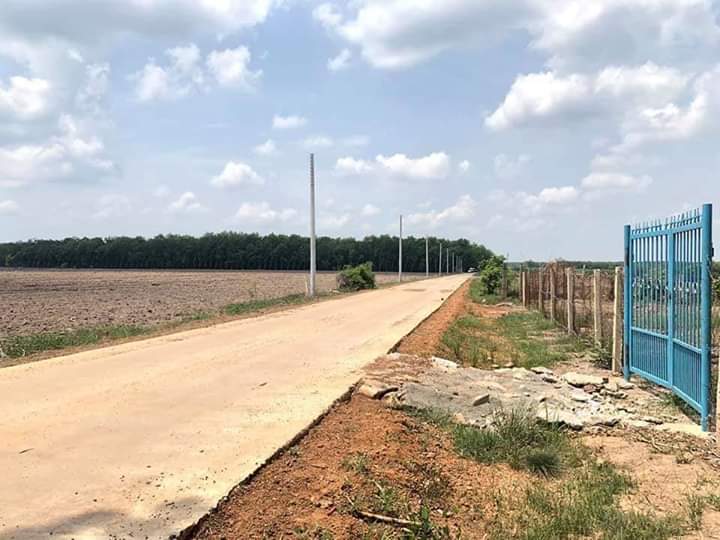 Bán đất ấp 4 nha bích giá  450tr dt 5×50×100tc