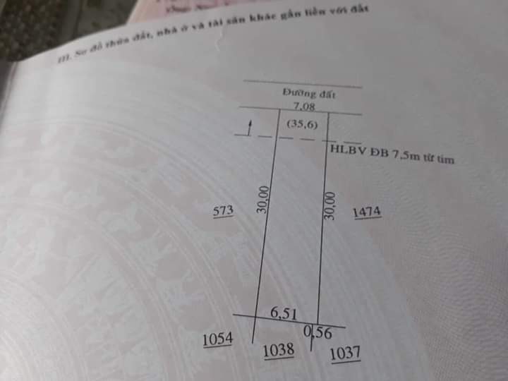 Bán đất phường an lộc-Bl giá 760tr dt 7×30×50tc
