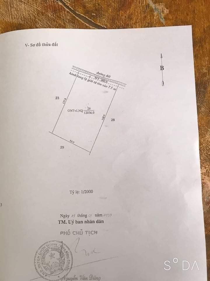 1hec2 cao xu ấp 5.. Sát bên dự án đất xanh.. Cách đường số 8 500m.. 85m mặt tiền dai 147m..