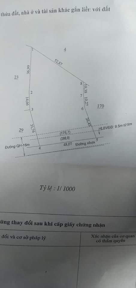 3 xào đất Tân. Hưng. Đồng Phú đường nhựa 48 m giá 1350tr