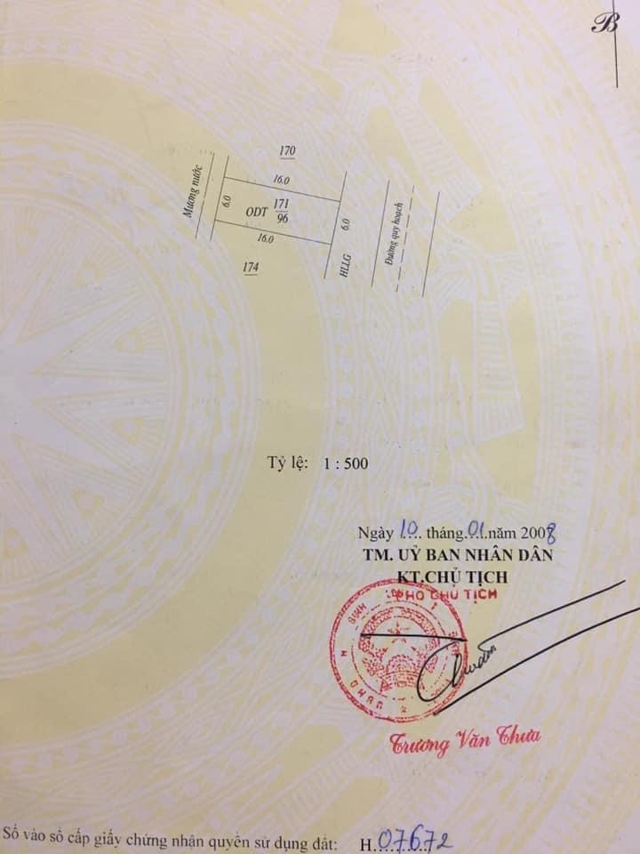 Bán đất an lộc  giá 6x16tc giá 1ty450