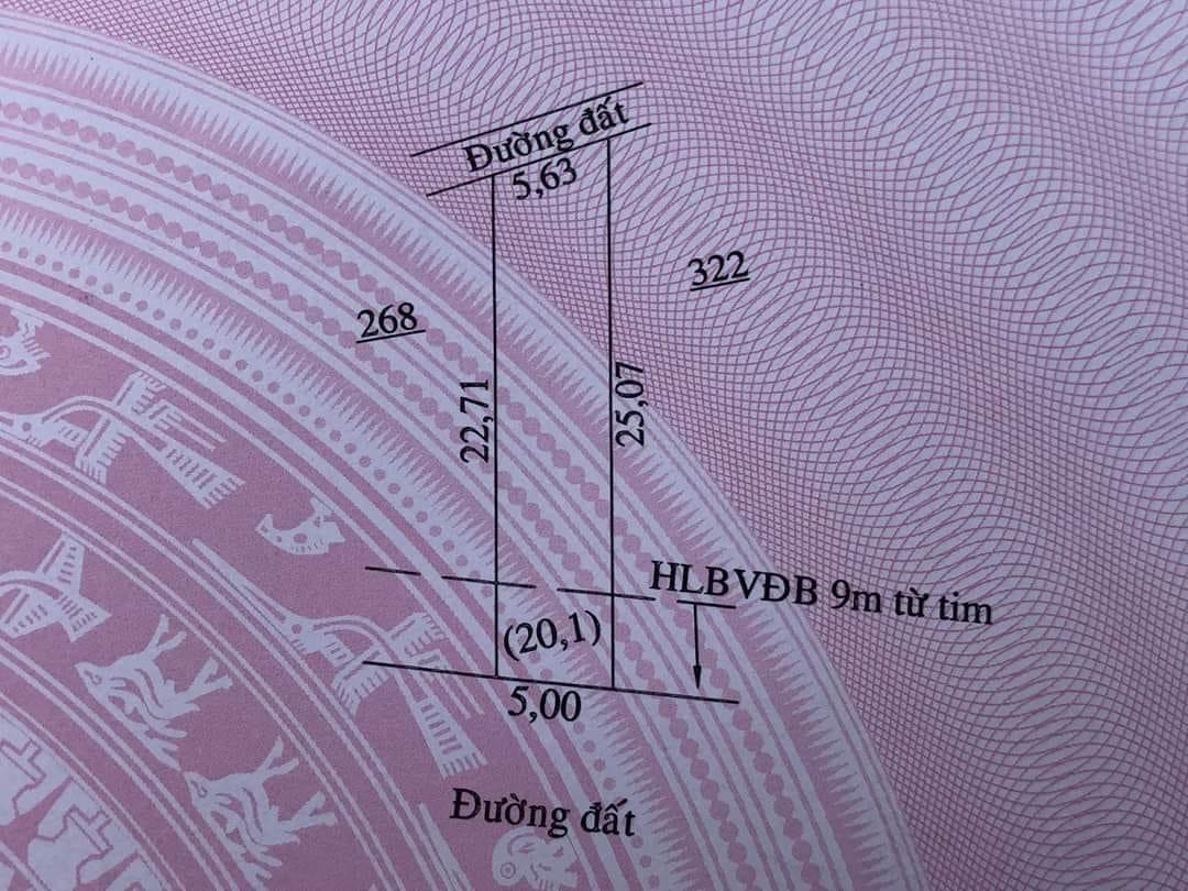 Bán đất ấp Phú Lạc – Phú Đức giá 400tr dt 6×25