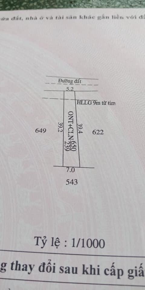 Bán nhà Mình Đức giá 470tr dt 5x39x100tc