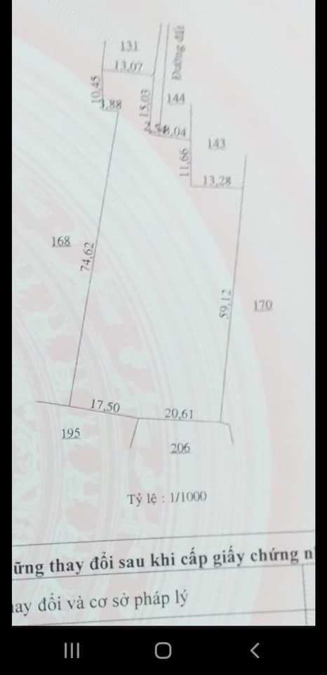 TX BÌNH LONG 2,5 sào cao su có 200tc cho có nhà cấp 4