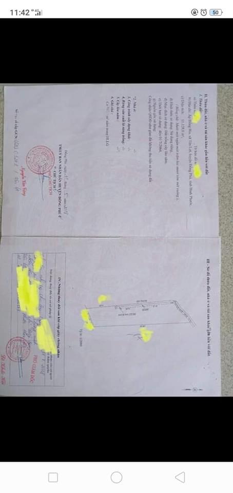 Đồng phú cần ra 1ha8 cao su đang cao trong xã Tân lợi , giá 2ty2