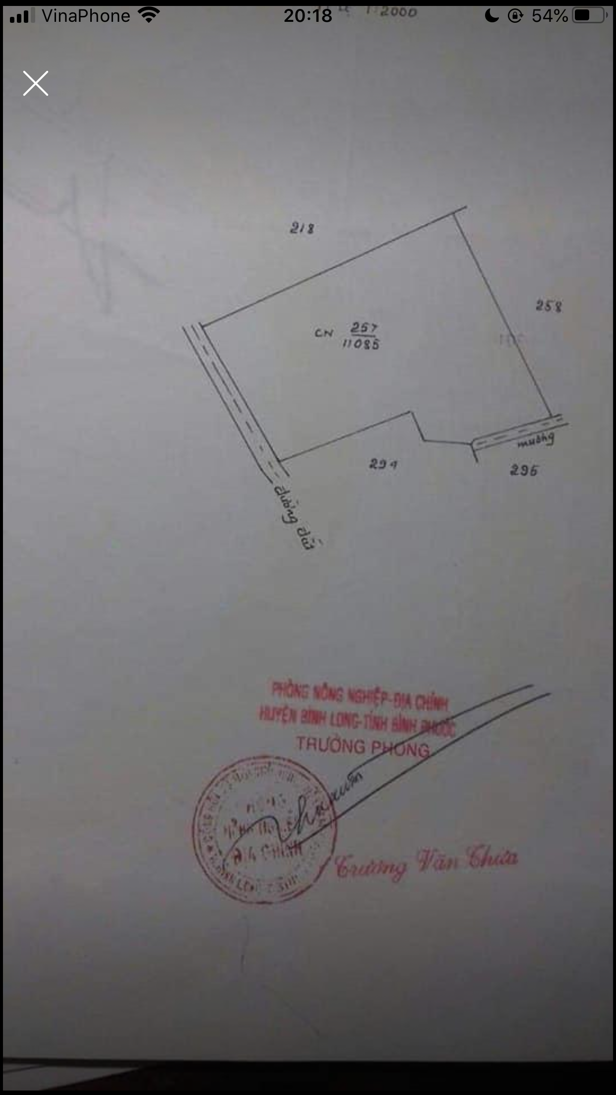Bán đất Phước An giá 1ty3 dt 25×21