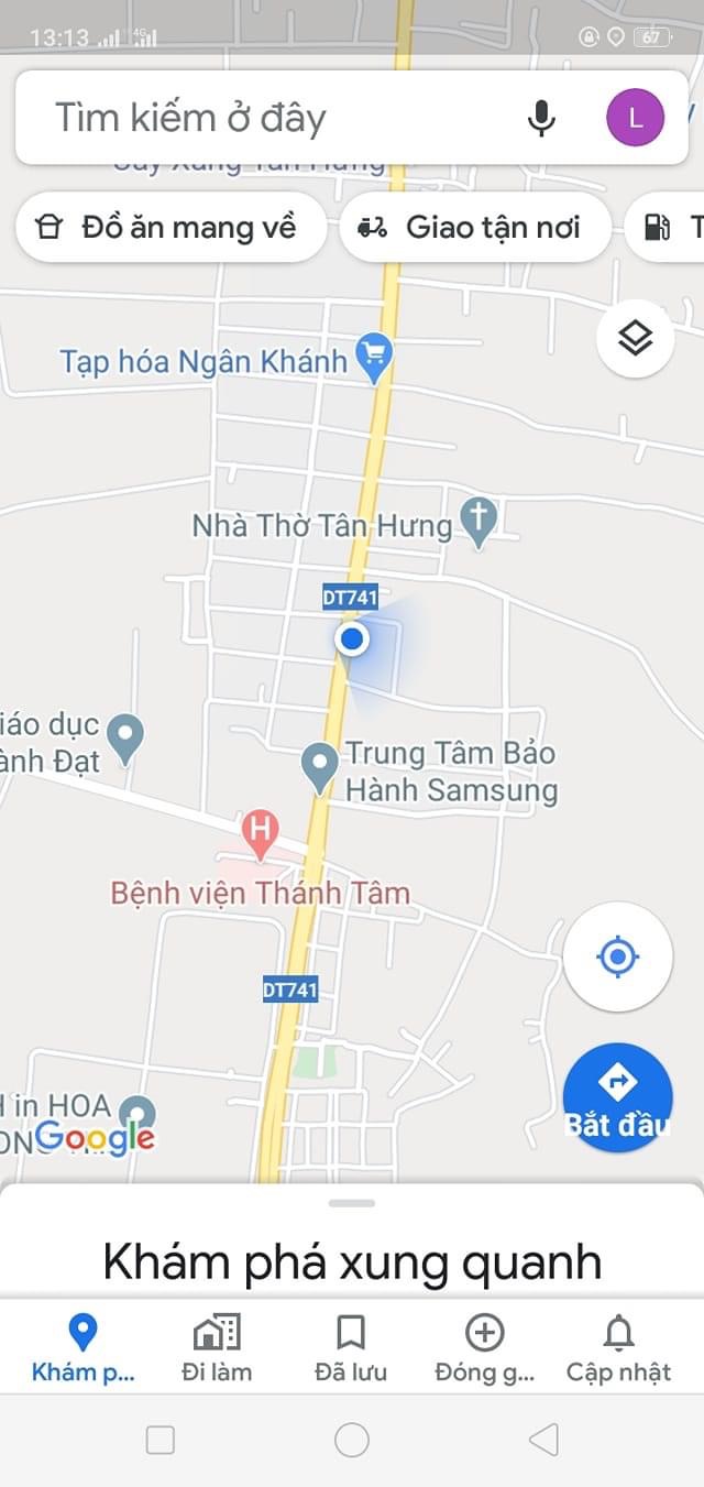 Dt741 tiến hưng.5mx50m full thổ cư giá 2,6ty