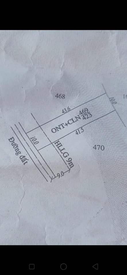 Bán căn nhà kp Tàu Ô cách ql 500m giá 1ti