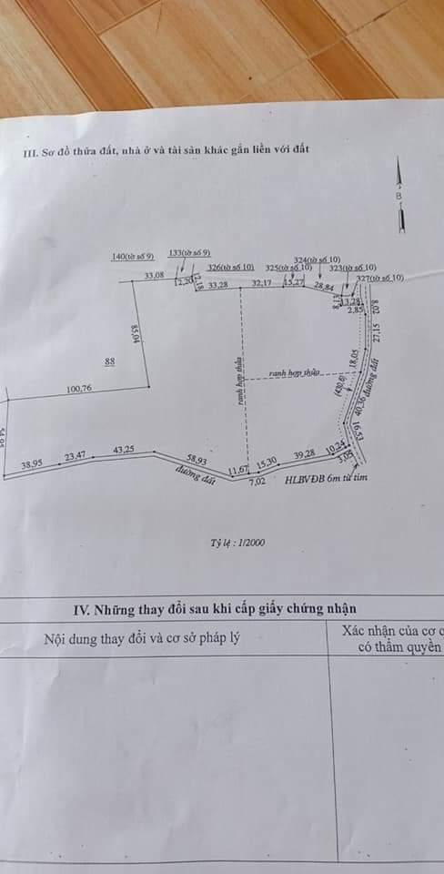 Bán dat cao su cay 6năm chưa cao 2mặt tien đường 2,6mẫu ấp 1 xã an khương