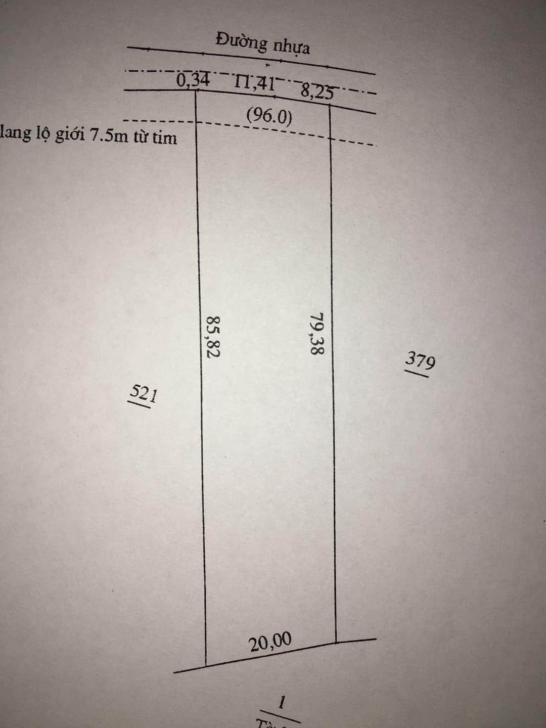 Cần bán đất mặt tiền đường nhựa 20*85*50tc.ấp thanh sơn thị trấn thanh bình.