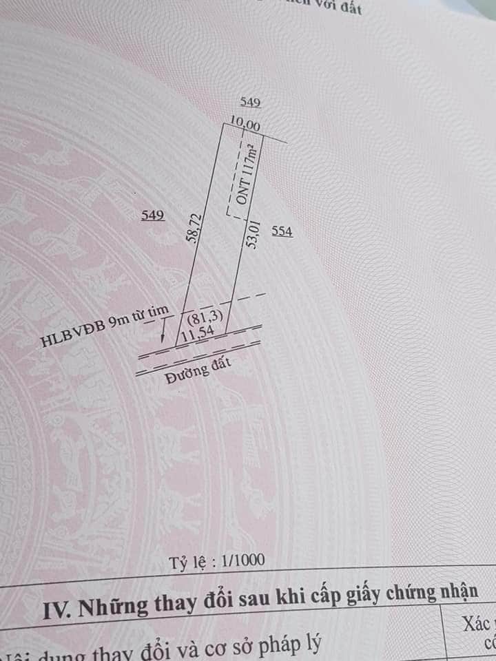 ĐẤT MẶT ĐƯỜNG BÊ TÔNG ẤP PHÚ LẠC THANH PHÚ TX BINH LONG