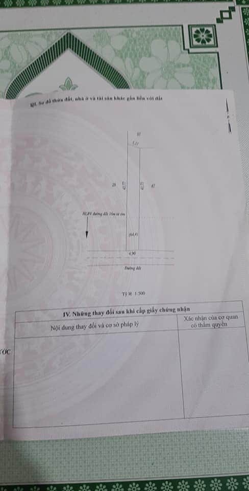 Bán đất  thanh bình hớn quản giá 600tr dt 5×43×100tc