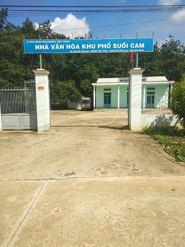 Cần bán gấp lô đất 10 x 41 x 50tc mặt đường nhựa 7m gần nhà văn hóa suối cam phường Tiến Thành giá 800tr