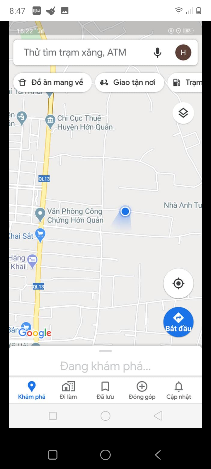 Bán đất tân khai hớn quản giá 1tỷ9 dt 20×50×100tc