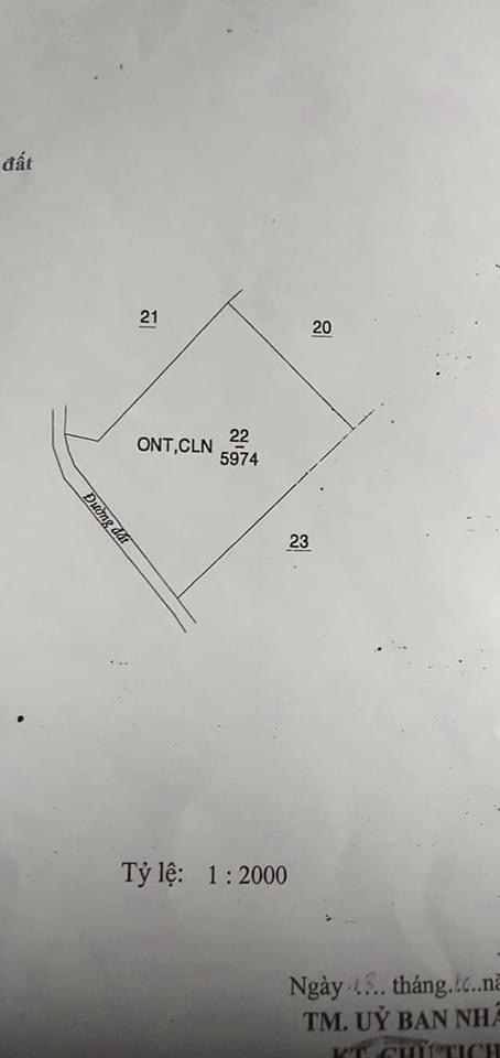 bán vườn Phước An giá 3ty1 dt 6sào 75m nhựa có 200tc