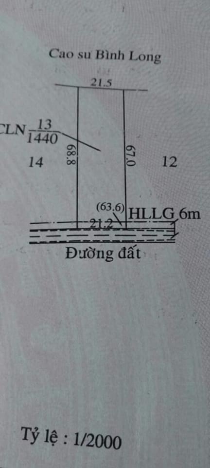 Bán đất ThanH An giá 450tr dt 21x68x200tc