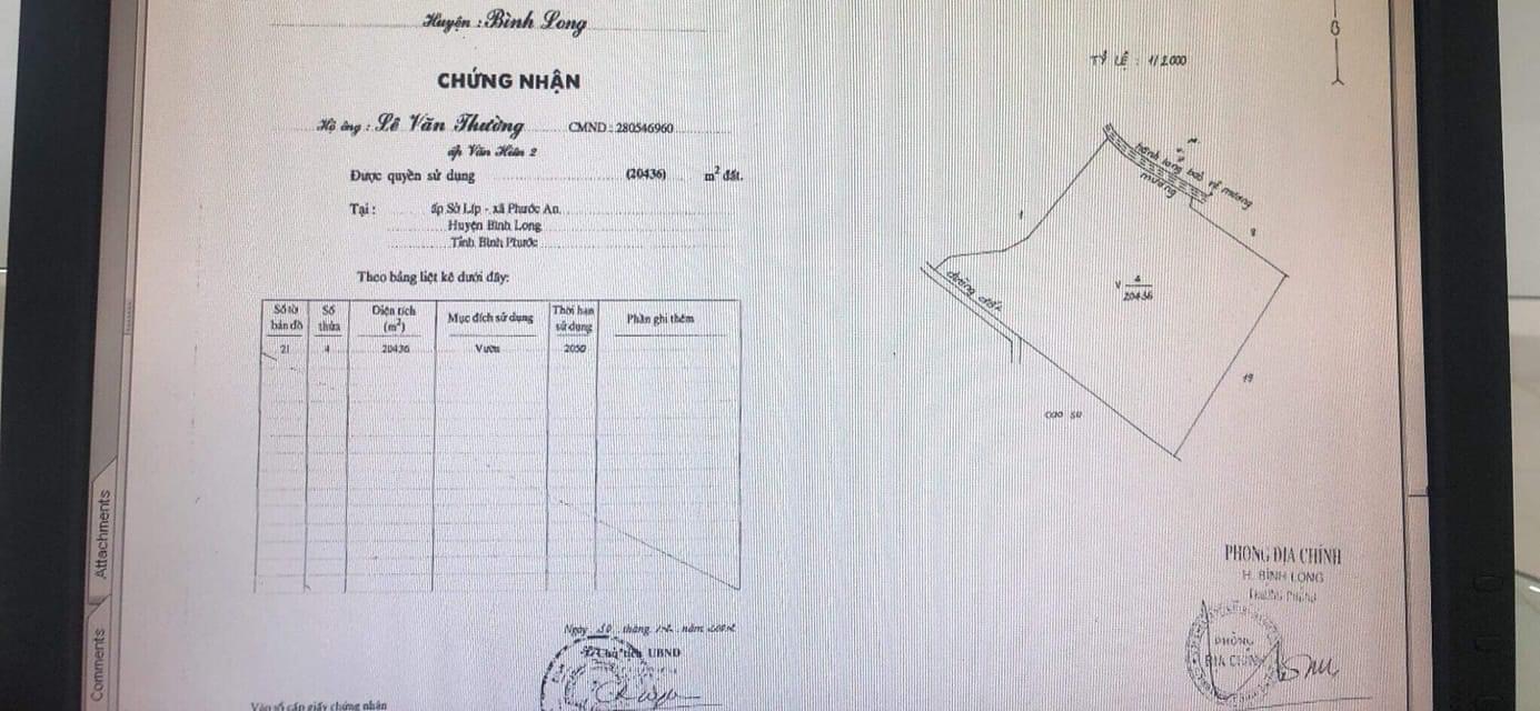 Bán đất Phước An tặng luôn căn nhà cấp 4 giá 1ty5. Dt 1mẫu9 nhưng thực tế là hơn 2 mẫu.