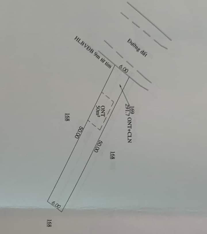 Bán đất thanh phú bình long giá 380tr dt 6×50×50 tc