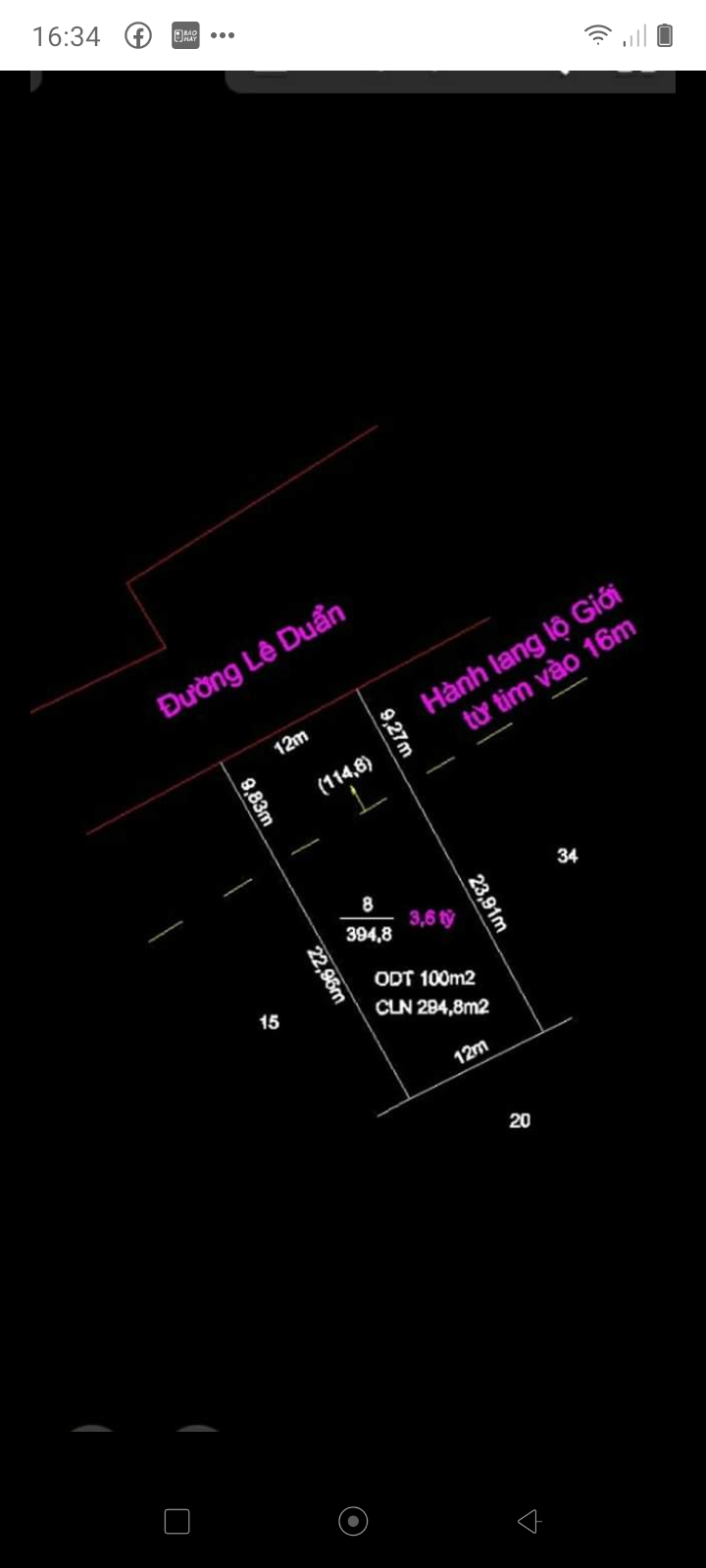 Cần bán mãnh đất mặt tiền lê Duẫn. thị trấn chơn thành giá 3tỷ6 dt 12×32.