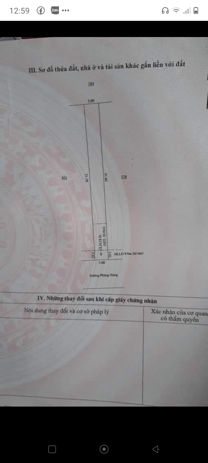 Bán đất thị trấn chơn thành giá 750tr dt 5×51