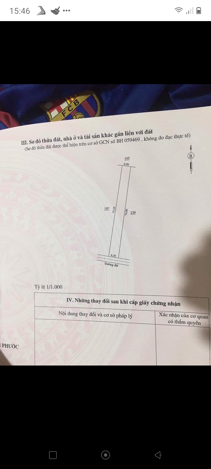 Bán đất có nhà sau lưng chợ  lộc hưng giá 450tr dt 8×74×100tc