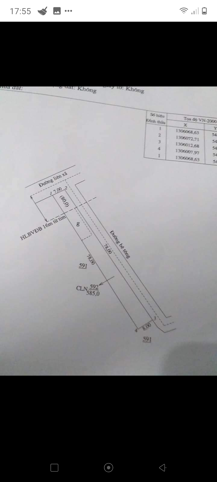 Bán đất 2mt ấp 7 lộc điền giá 900tr dt 7×78