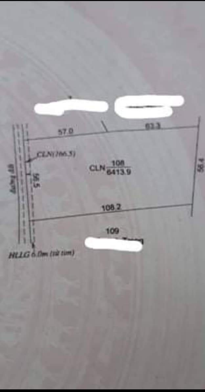 Bán đất xã minh hưng giá 2tỷ400 dt 6sào có 56m mặt tiền đường