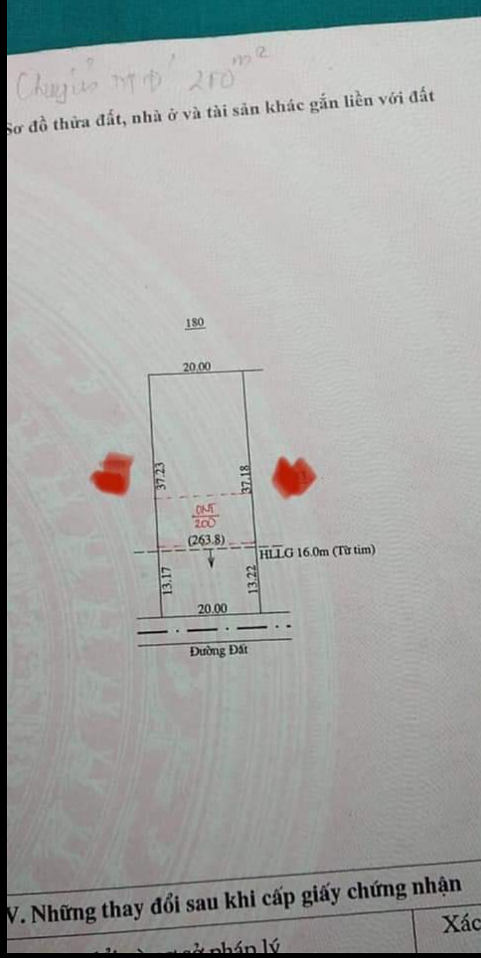 Bán đất mặt tiền cao bá quát giá 200tr/m dt 20×50×200tc