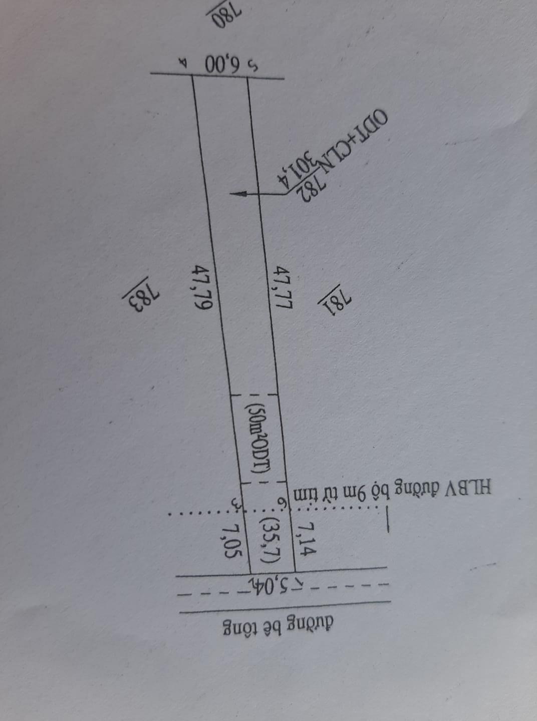 Bán đất Op Tàu Ô-Tân Khai giá 460tr dt 6x47x5m nở hậu