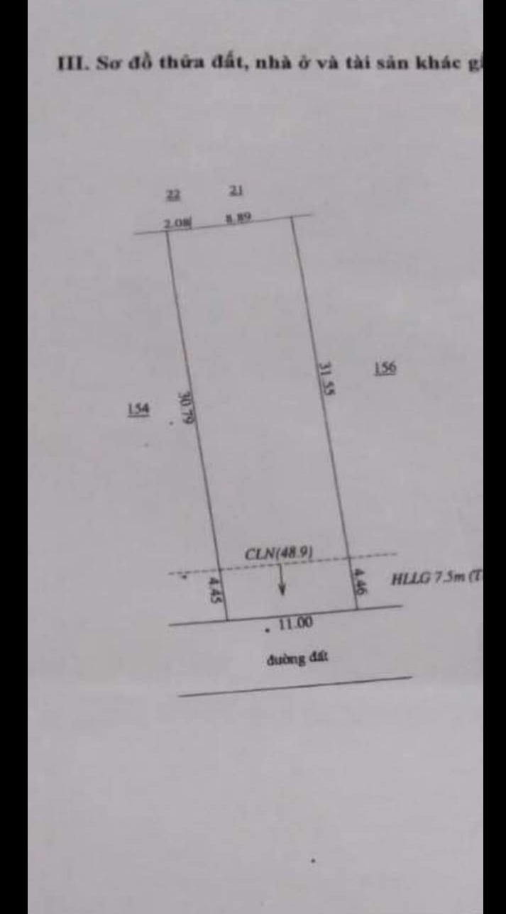 Bán đất minh hưng giá 2tỷ100 dt 11×31