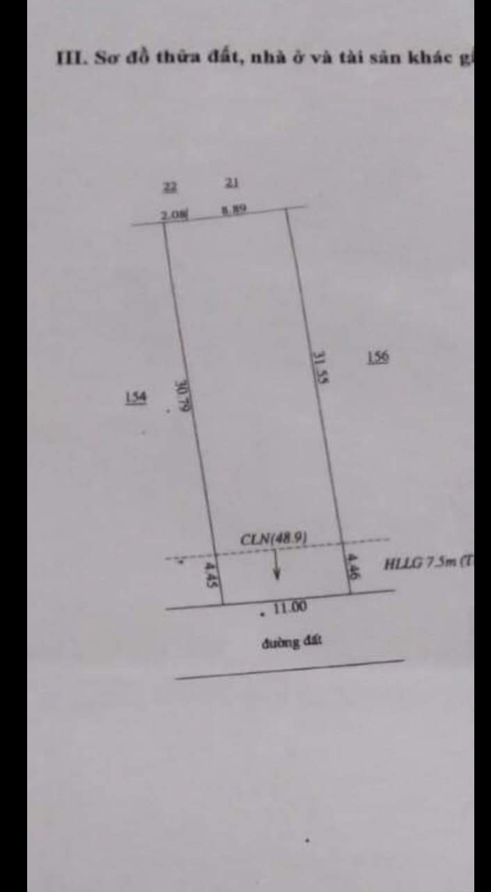 Bán đất minh hưng giá 2tỷ100 dt 11×31