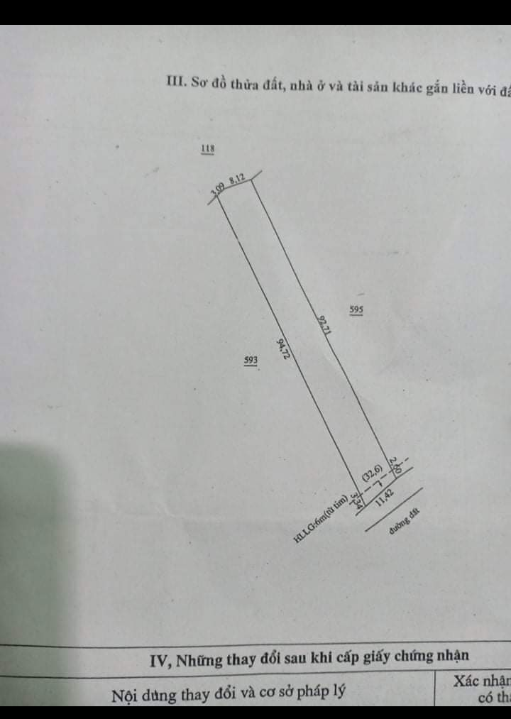 Bán đất minh hưng giá 590tr dt 1sào